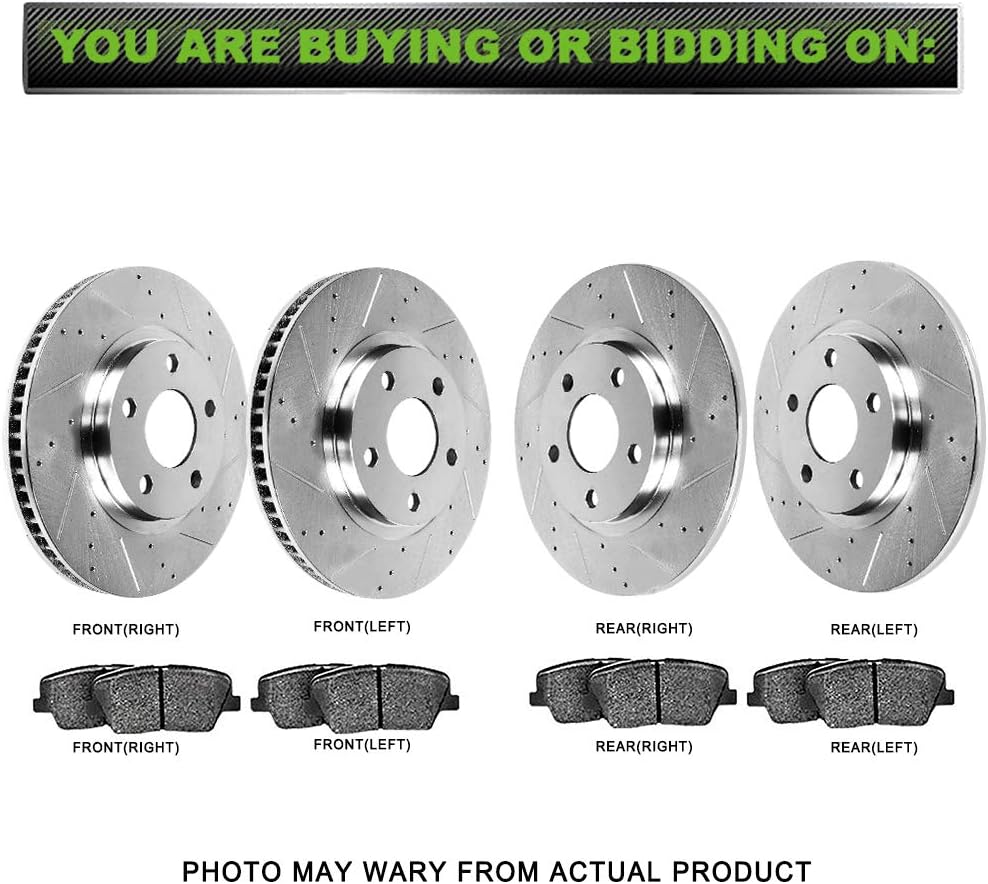 Brake Kits Ceramic Brake Pads Rotors R249