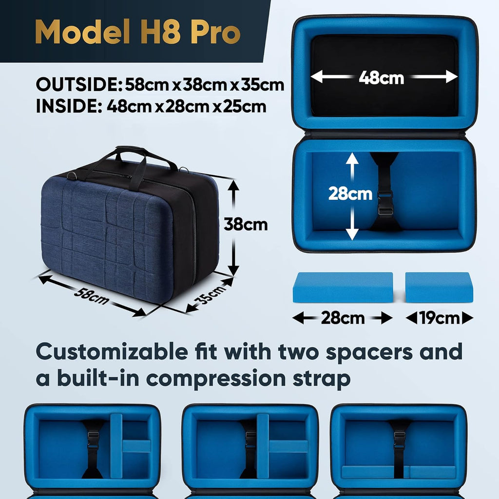 Hard Case with Soft Padding for 4”, 5”, 6”, and 8” Optical Tubes H851081