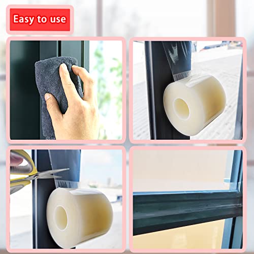 Transparent Window Weather Sealing Tape, 3 Inch x 55 Yards B10701