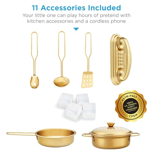 Wooden Pretend Play Kitchen Toy Set L860137