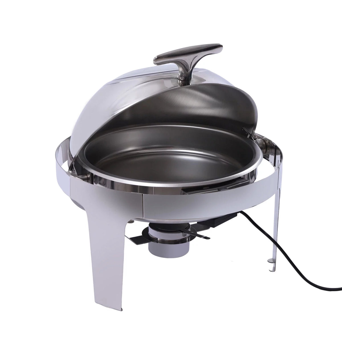 6L Stainless Steel Round Food Warmer Set G309518