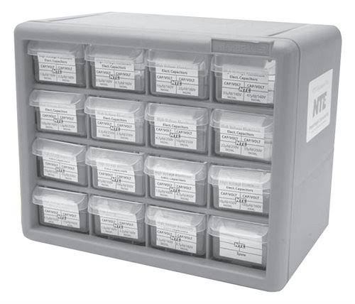 Tantalum Capacitor Kit Assorted Capacitance 10v-50v Z442