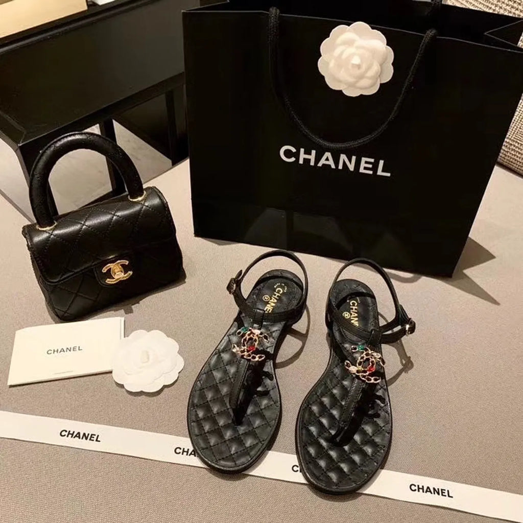 Black Sandals I246