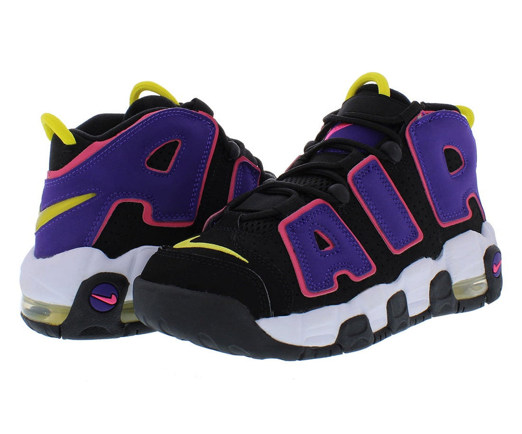 Black/Purple Boys Shoes K336