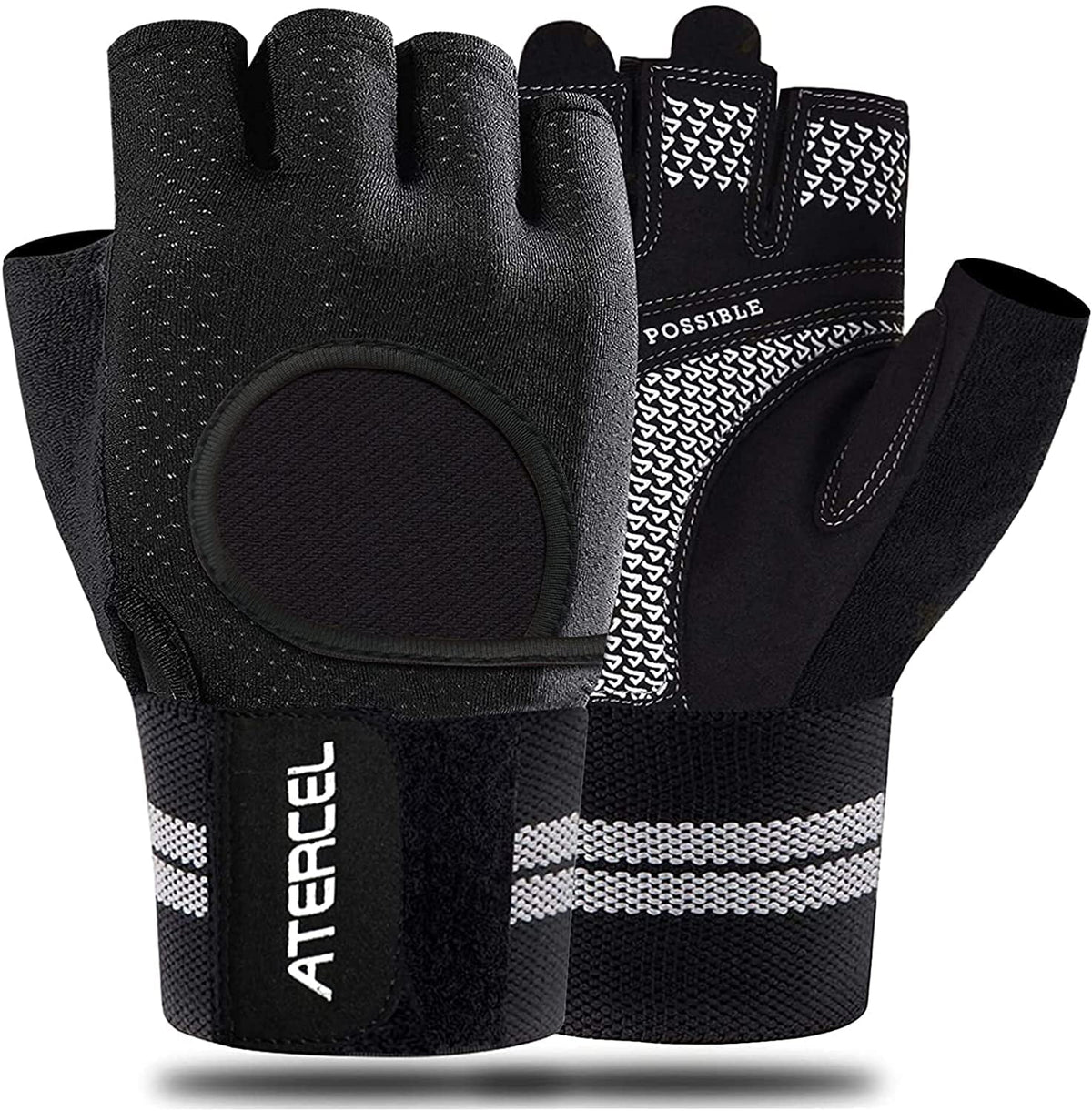 Breathable Workout Gloves with Wrist Support L8871
