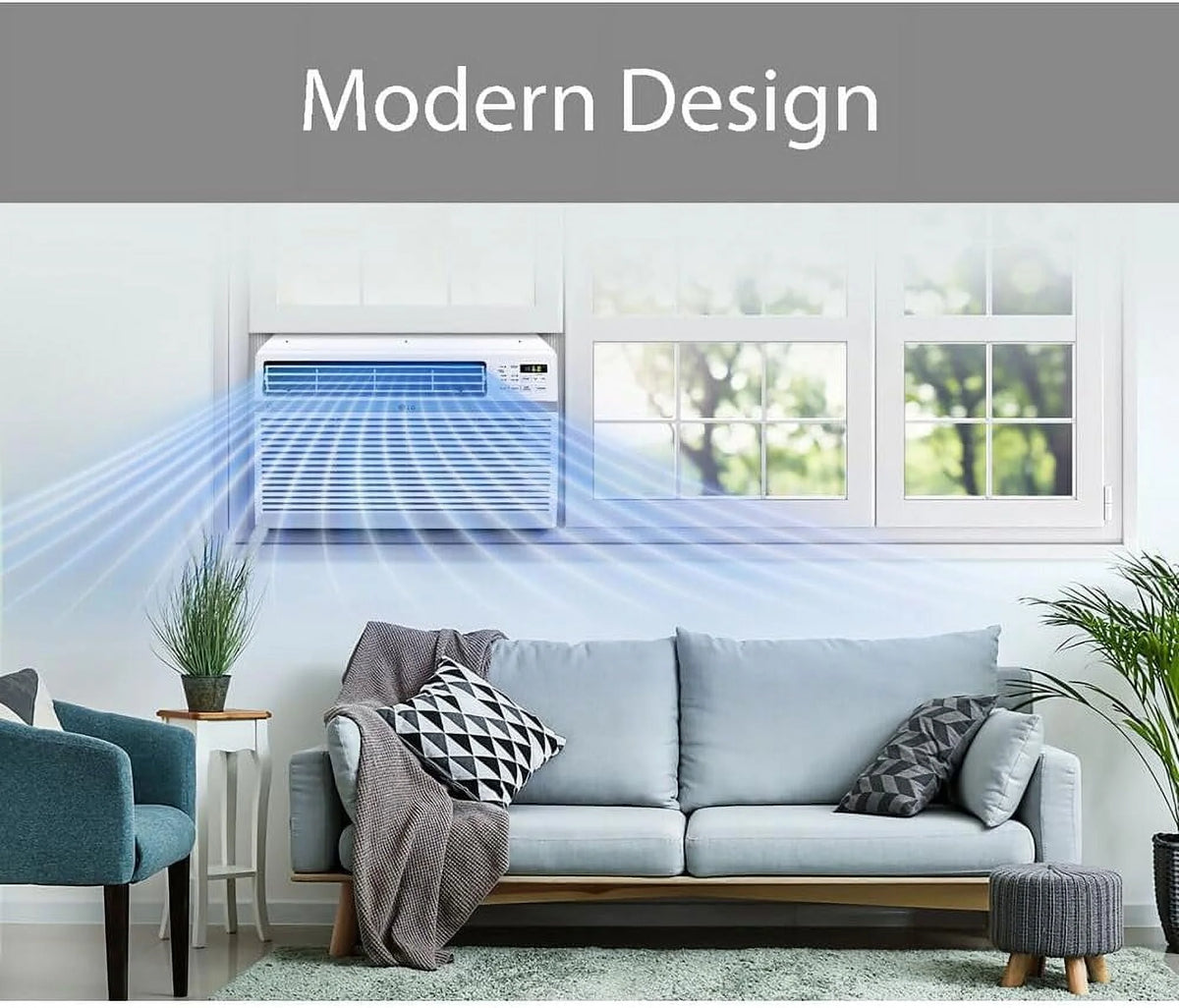12,000 BTU Window Air Conditioner with Remote I349378