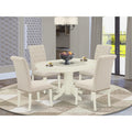 5 Pc Dining Set with Oval Table and 4 Chairs X866