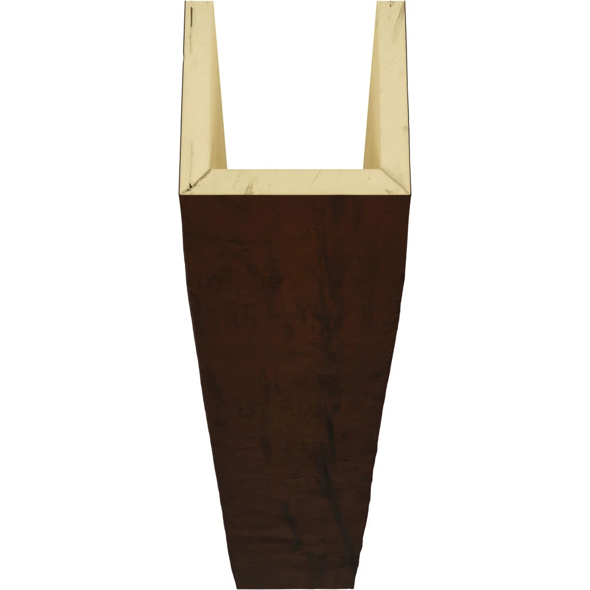 12"W x 4"H x 16'L Faux Wood Ceiling Beam E297645