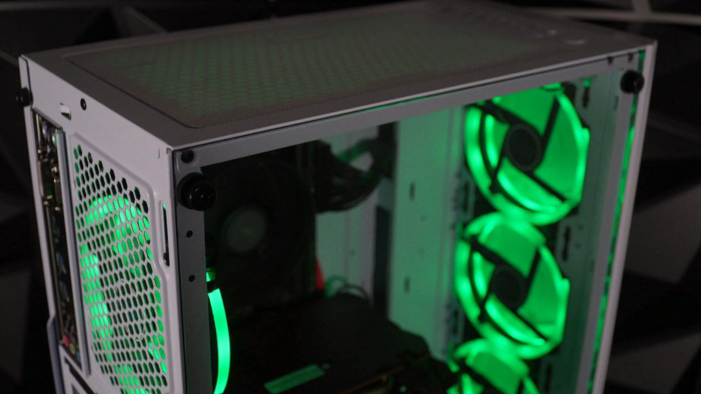 Intel i7 Gaming PC Desktop - NVIDIA GTX 1660 Super 6GB, 16GB RAM, 512GB NVMe SSD, White R20592