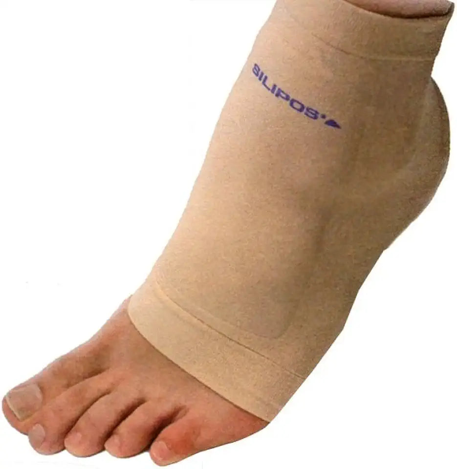 Beige Large/X-Large Ankle Compression Sleeve E81353