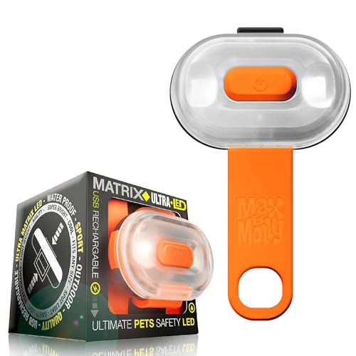 Rechargeable LED Dog Collar Light - Waterproof Silicone Safety Light E183