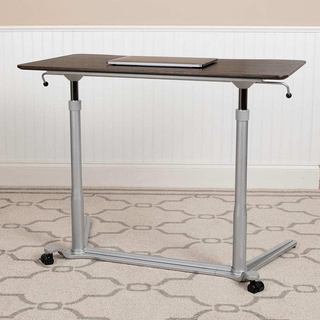 Black Ergonomic Computer Desk T624