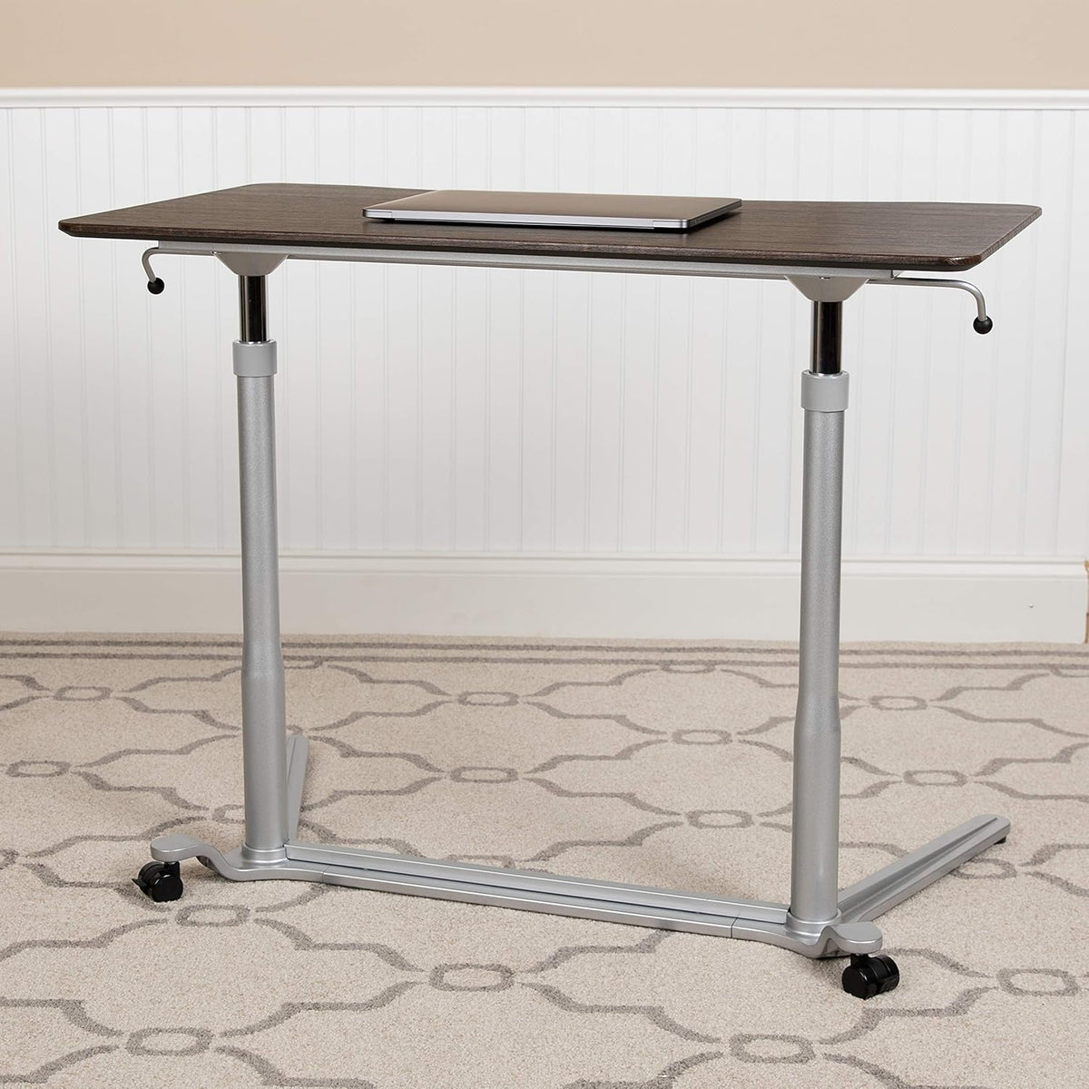 Black Ergonomic Computer Desk T624