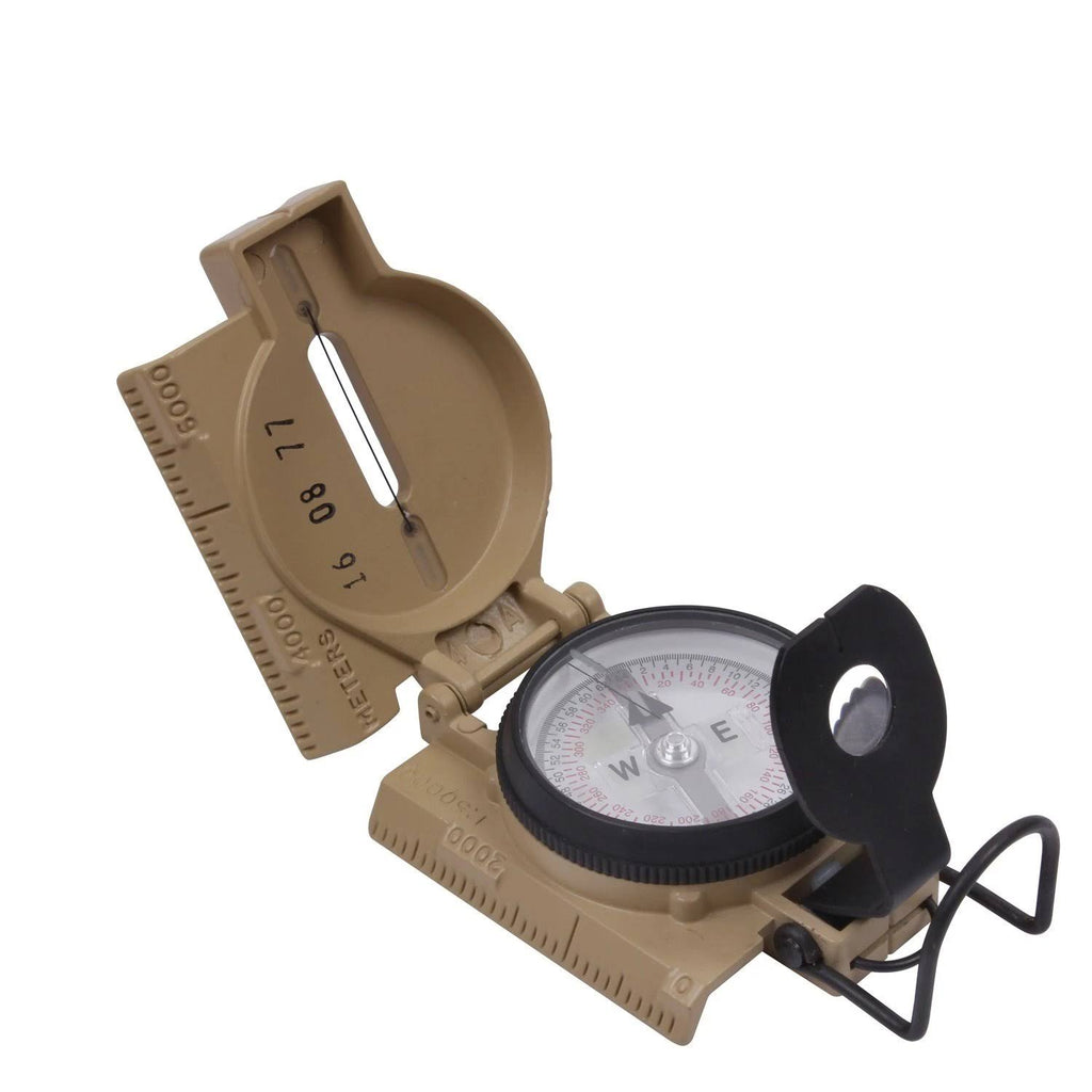 Phosphorescent Lensatic Compass Z1014
