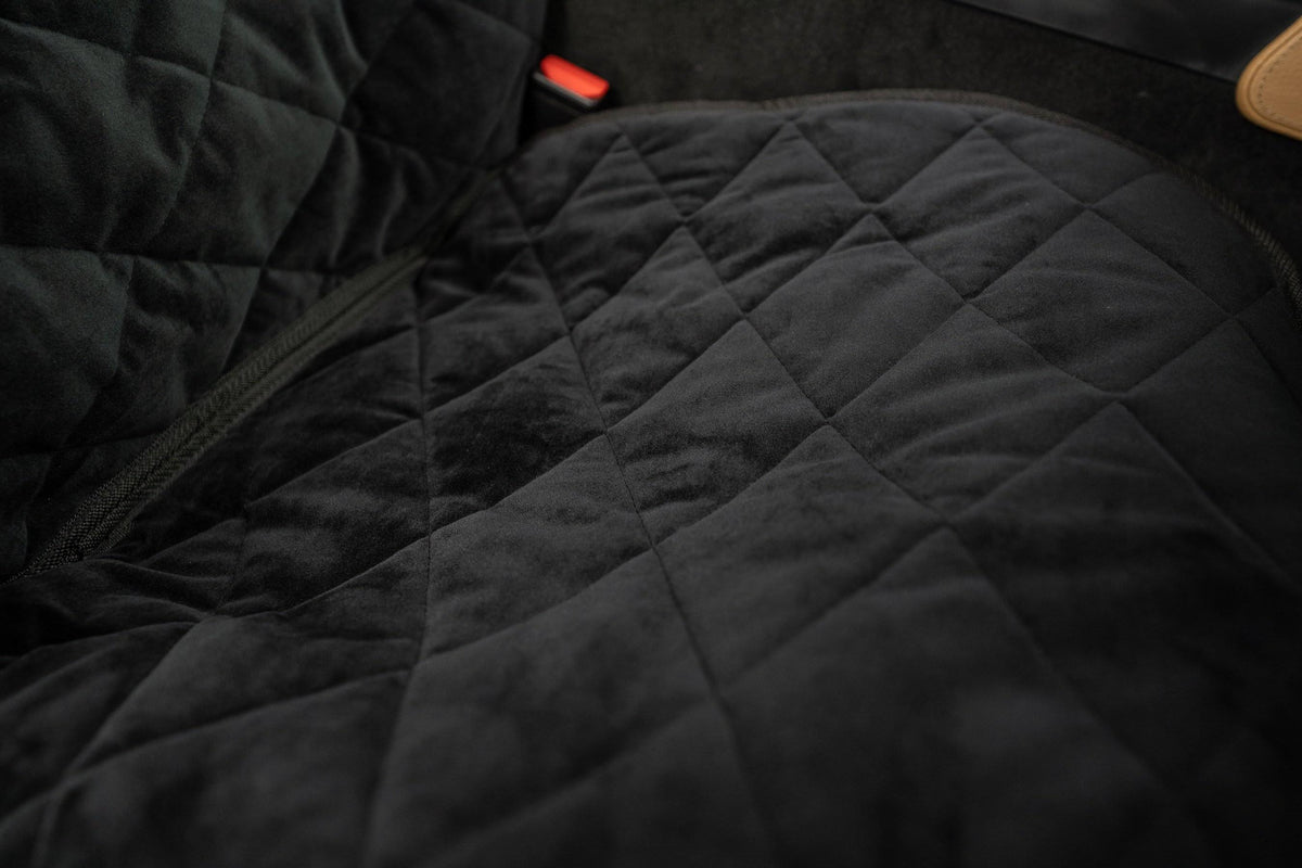 Charcoal Velvet Bucket Front Seat Cover S41332