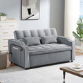 3-in-1 Velvet Convertible Sleeper Sofa Bed P5141
