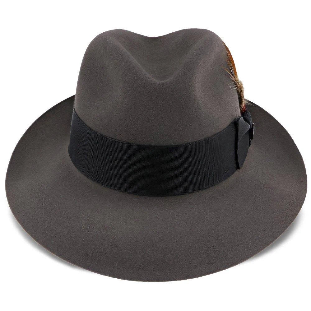 Beaver Fur Felt Fedora Hat E85151
