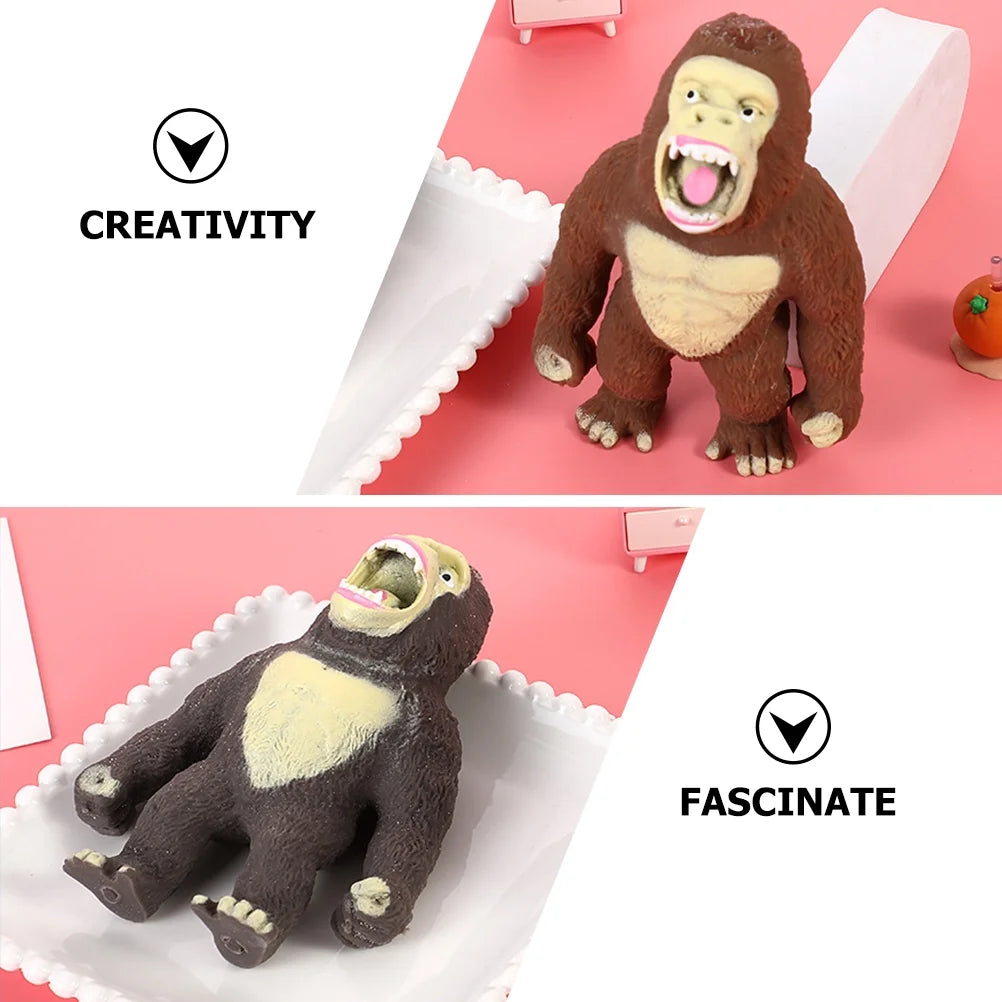 2 PCS Stretchy Chimpanzee Monkey Toys R71467