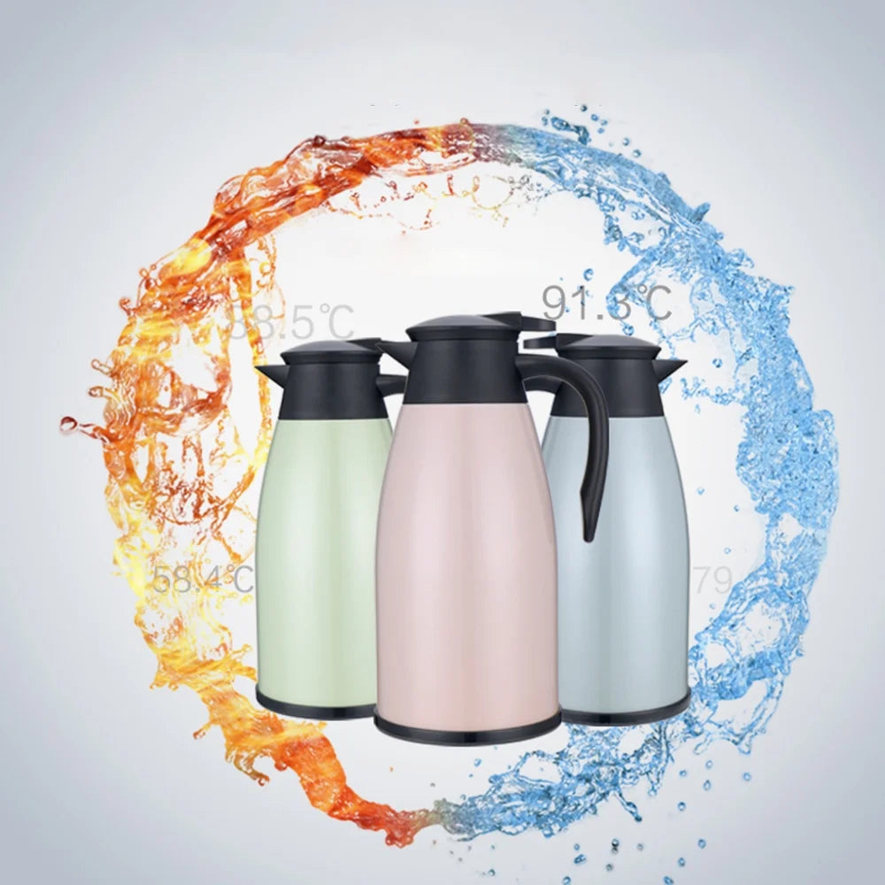 Stainless Steel Double Walled Insulation Bottle 2L P46240