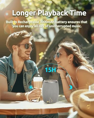 Portable Wireless Bluetooth Speaker IPX5 Waterproof T3825