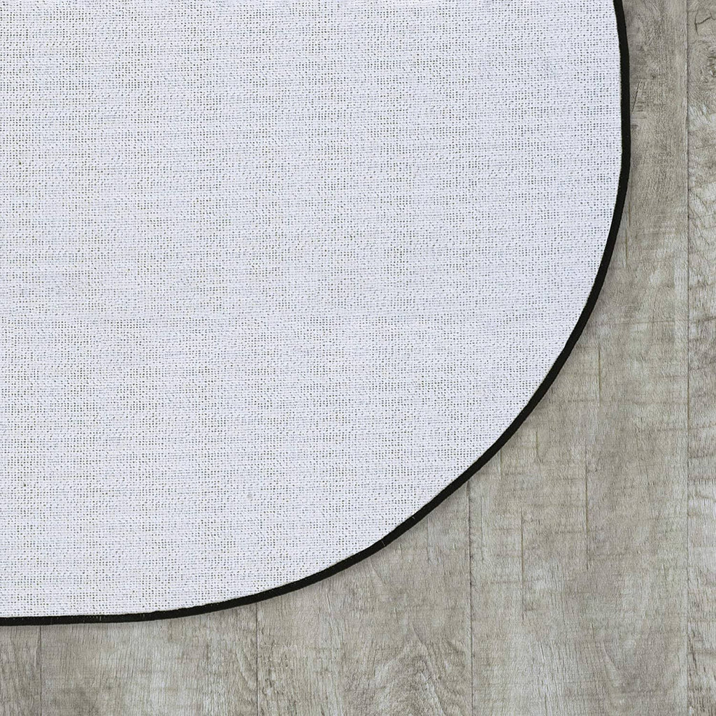 Green Oval Carpet I216267