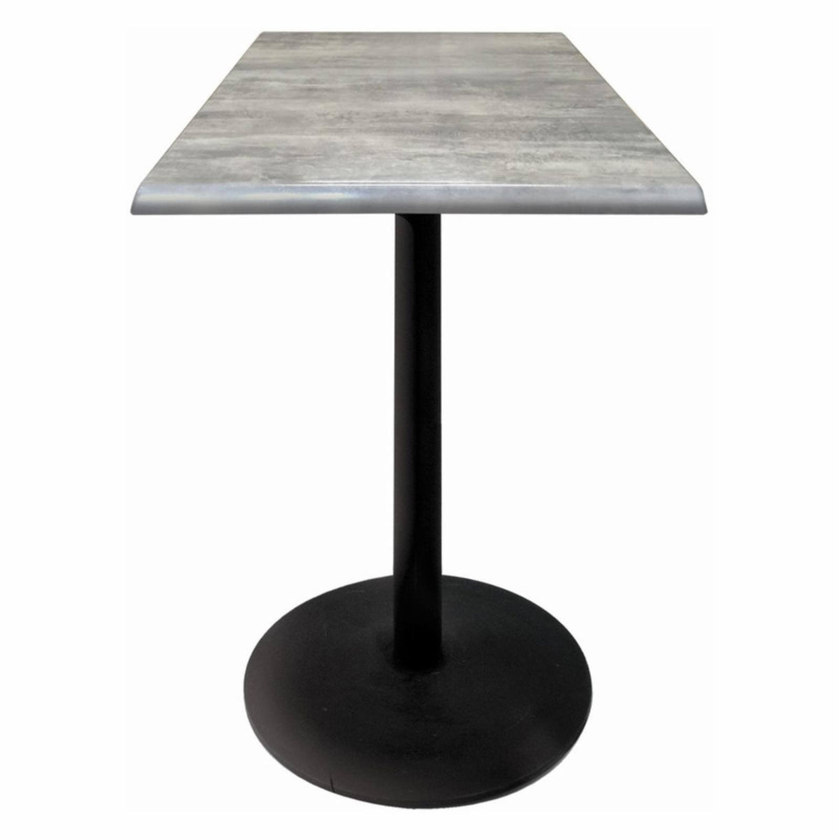Black Indoor/Outdoor Square Table K187048