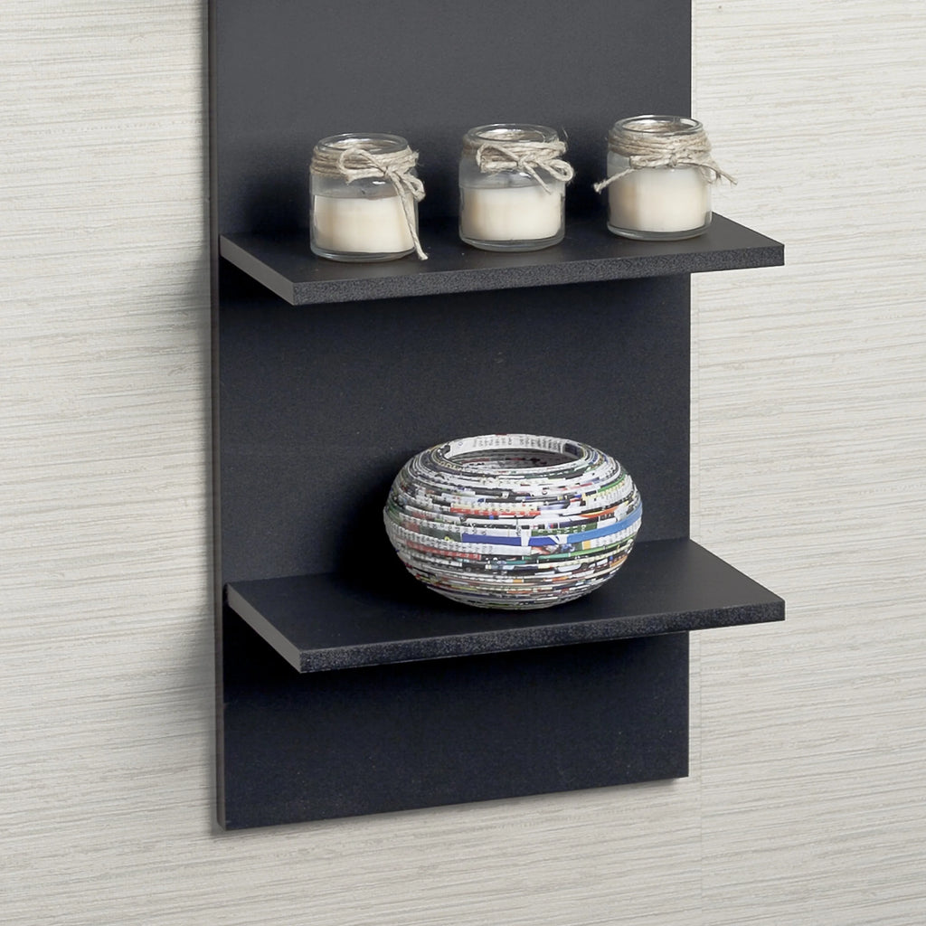 Black Wall Shelves T230076