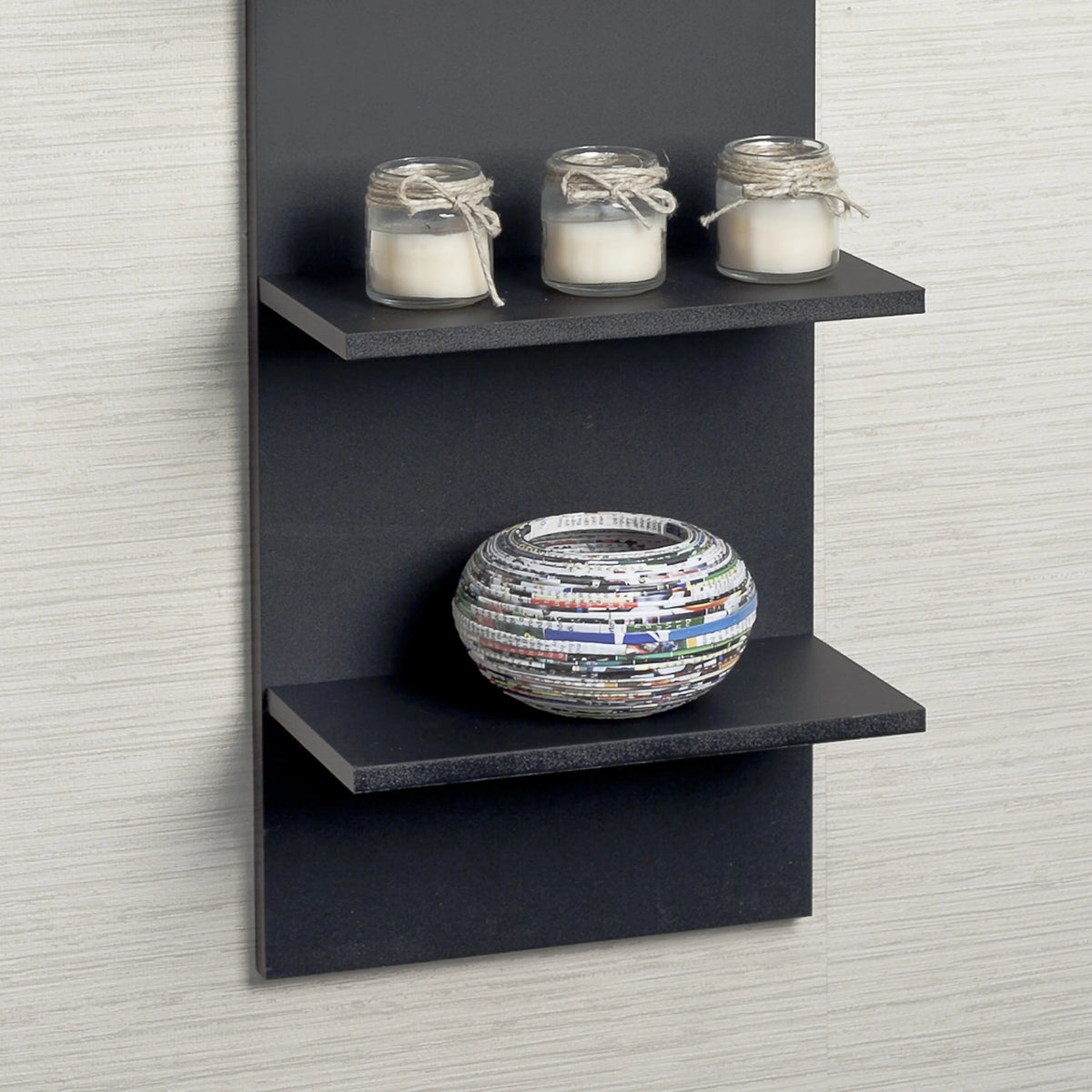 Black Wall Shelves T230076