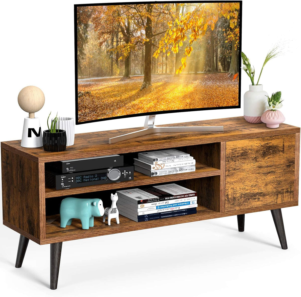 TV Console Table with Storage up to 55 in U876896