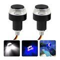 12V LED Handlebar Turn Signal Lights (White/Red) O127817