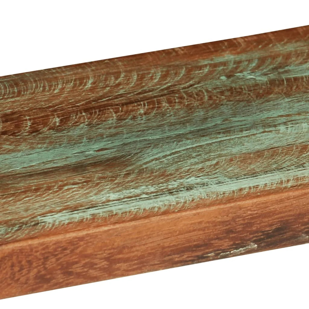 3 Piece Solid Reclaimed Wood Wall Cube Shelf Set J912
