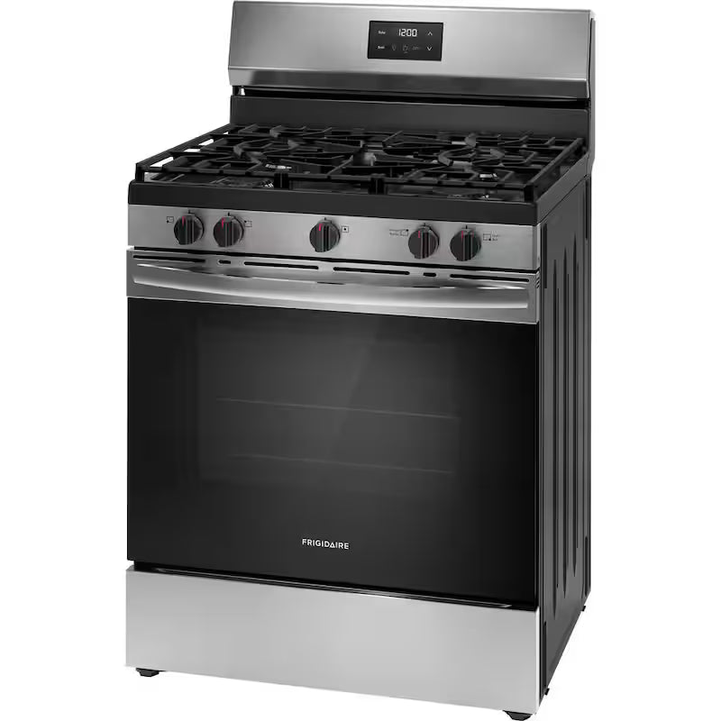 5 Burner Freestanding Gas Range in Stainless Steel P5512