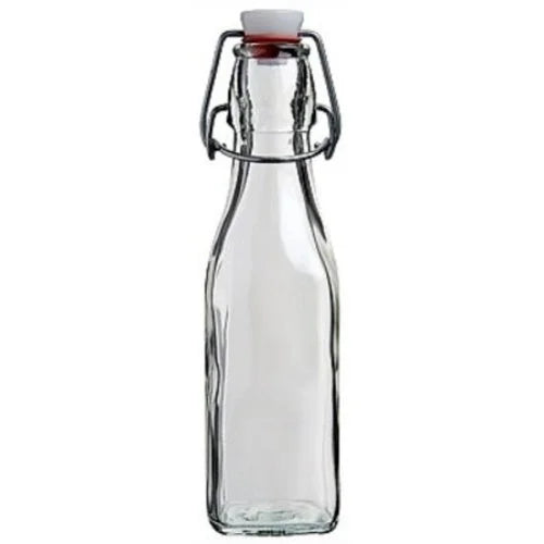8.5oz Swing Top Glass Bottles 12-pack D98124