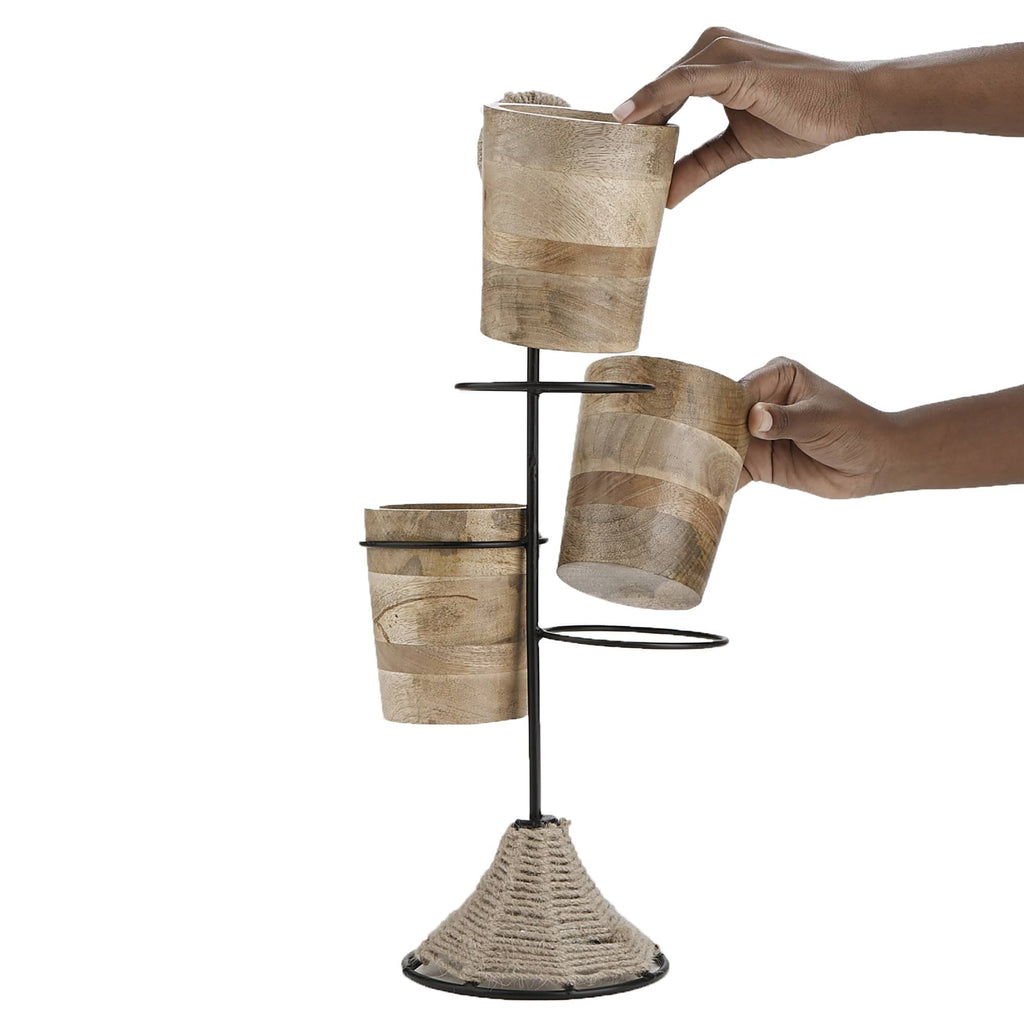 Brown Utensil Caddy O165167
