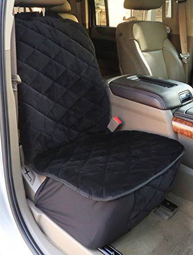 Charcoal Velvet Bucket Front Seat Cover S41332