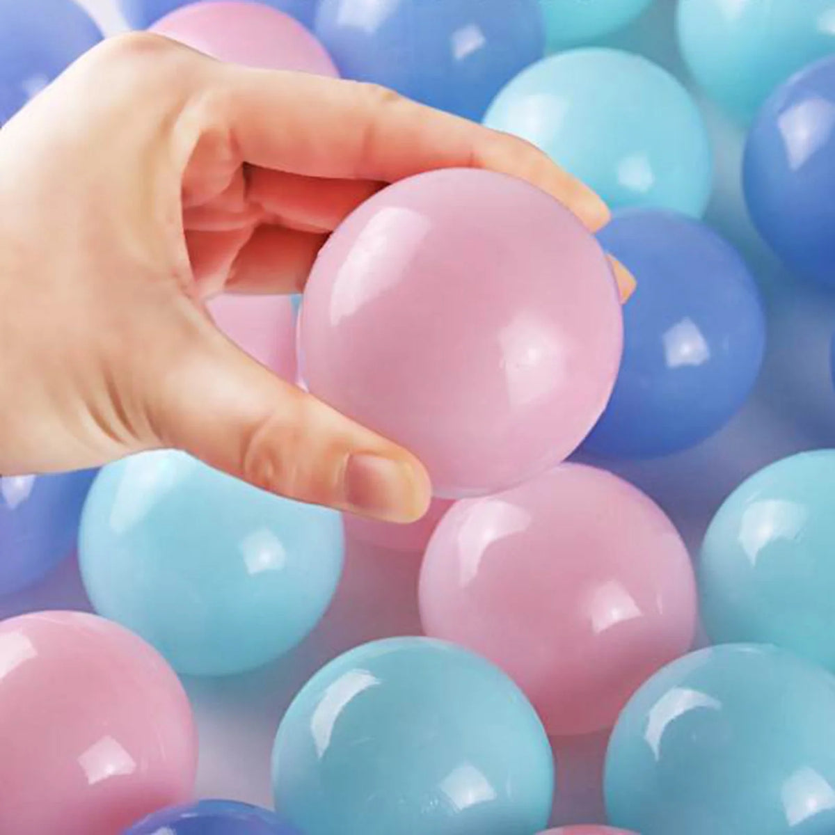 100Pcs Plastic Ocean Balls Pool Accessories Q844