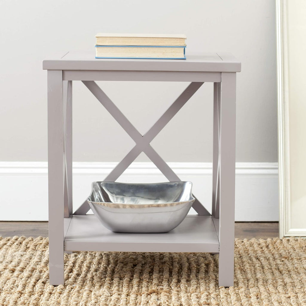 Cross Back End Table D63551