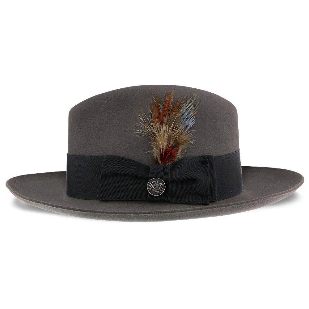 Beaver Fur Felt Fedora Hat E85151