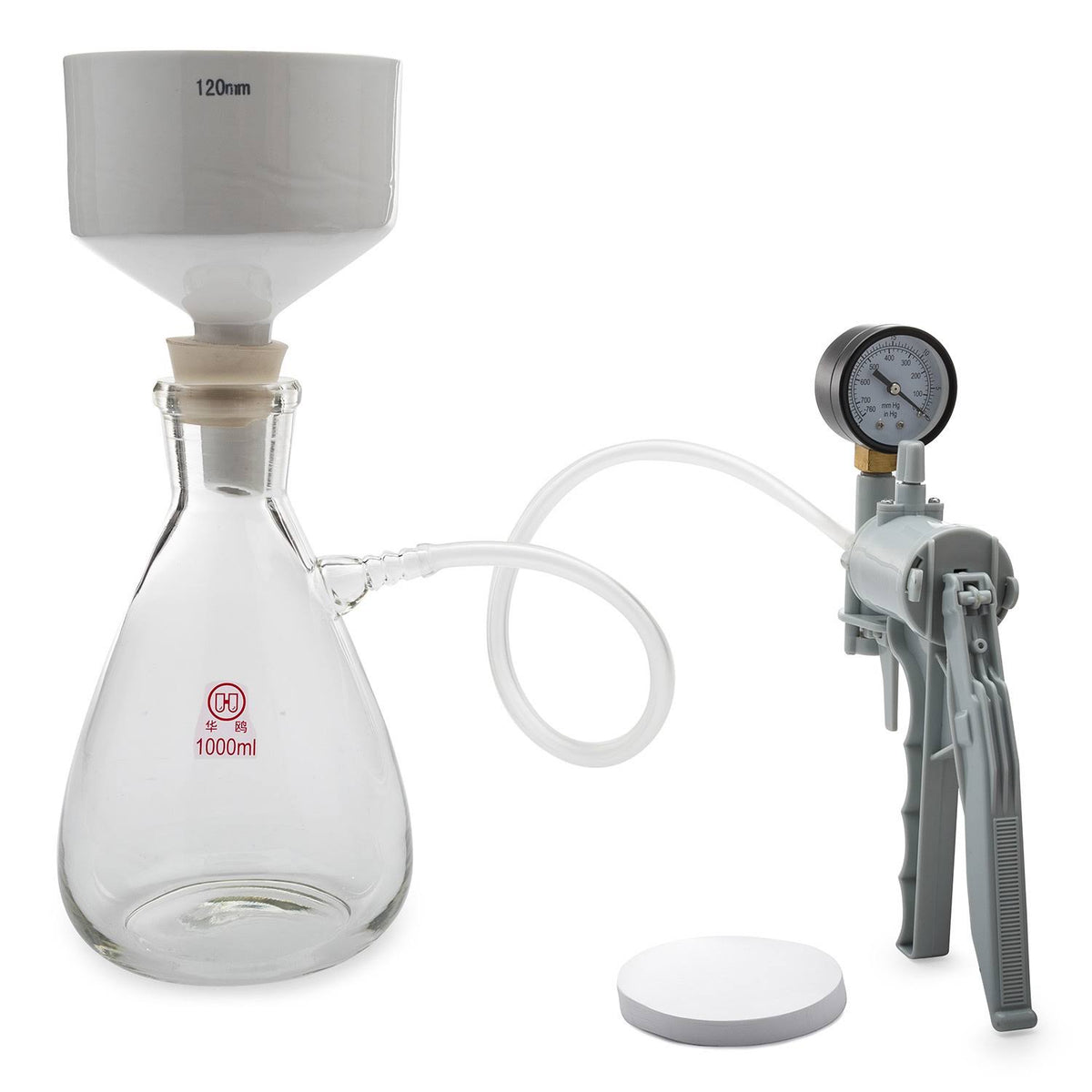 Buchner Funnel Vacuum Filtering Kit (1000ml Flask / 120mm Funnel) G241