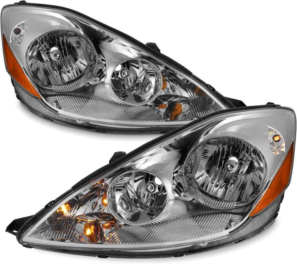 Chrome Housing Headlights Replacement Assembly H392635