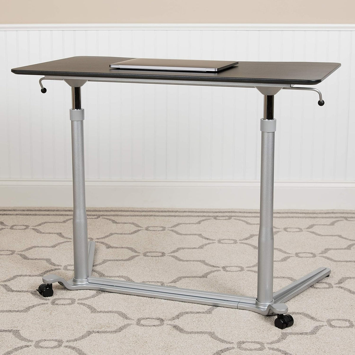 Black Ergonomic Computer Desk T624