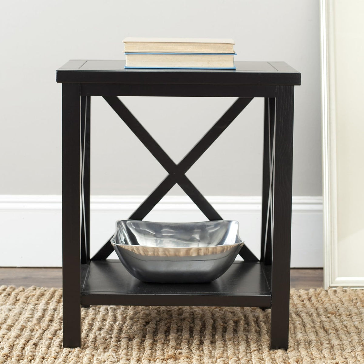 Cross Back End Table D63551