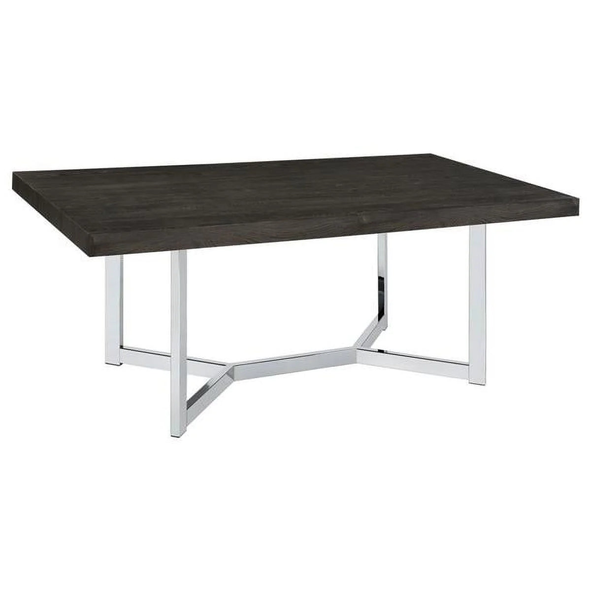 Dark Oak Rectangular Dining Table N99378