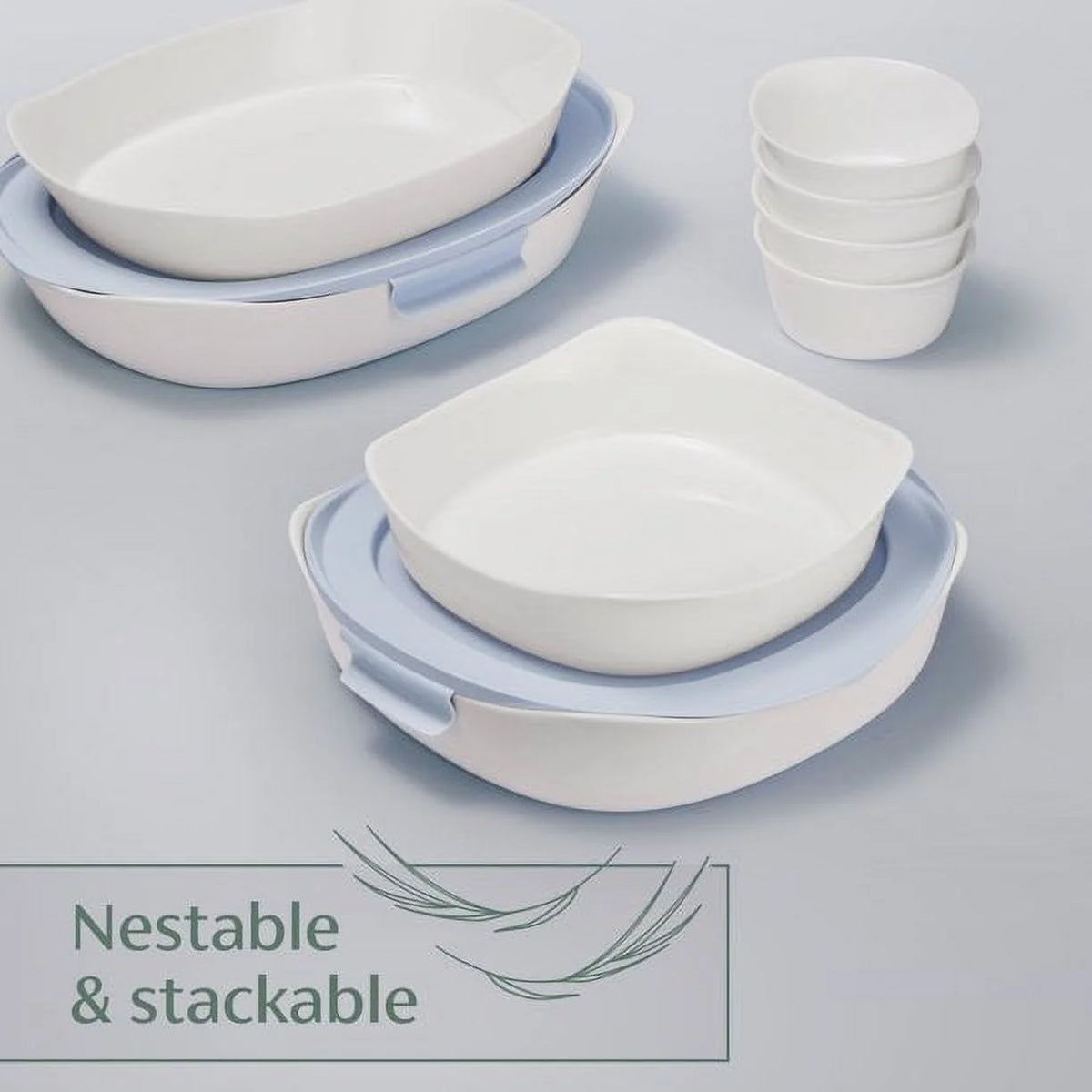 2.5-Quart Glass Baking Dish with Lid K605068