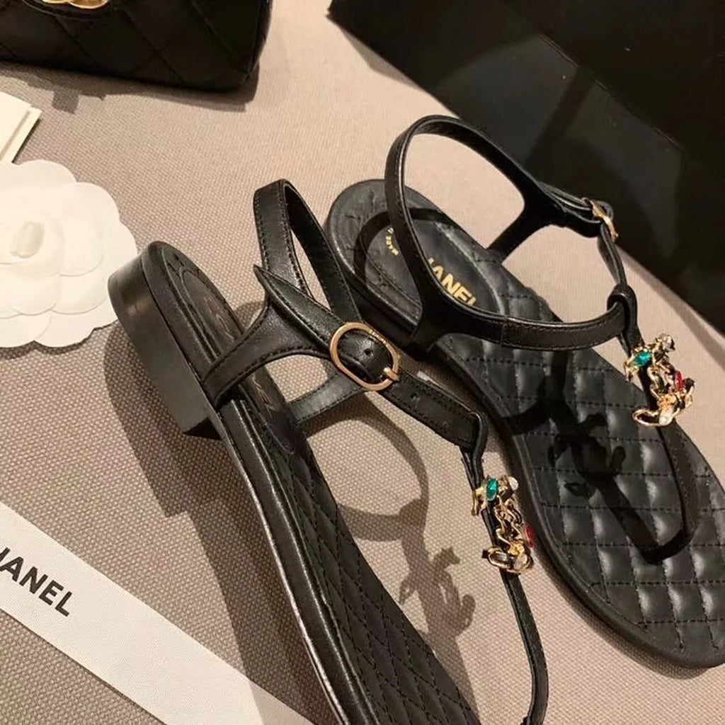 Black Sandals I246