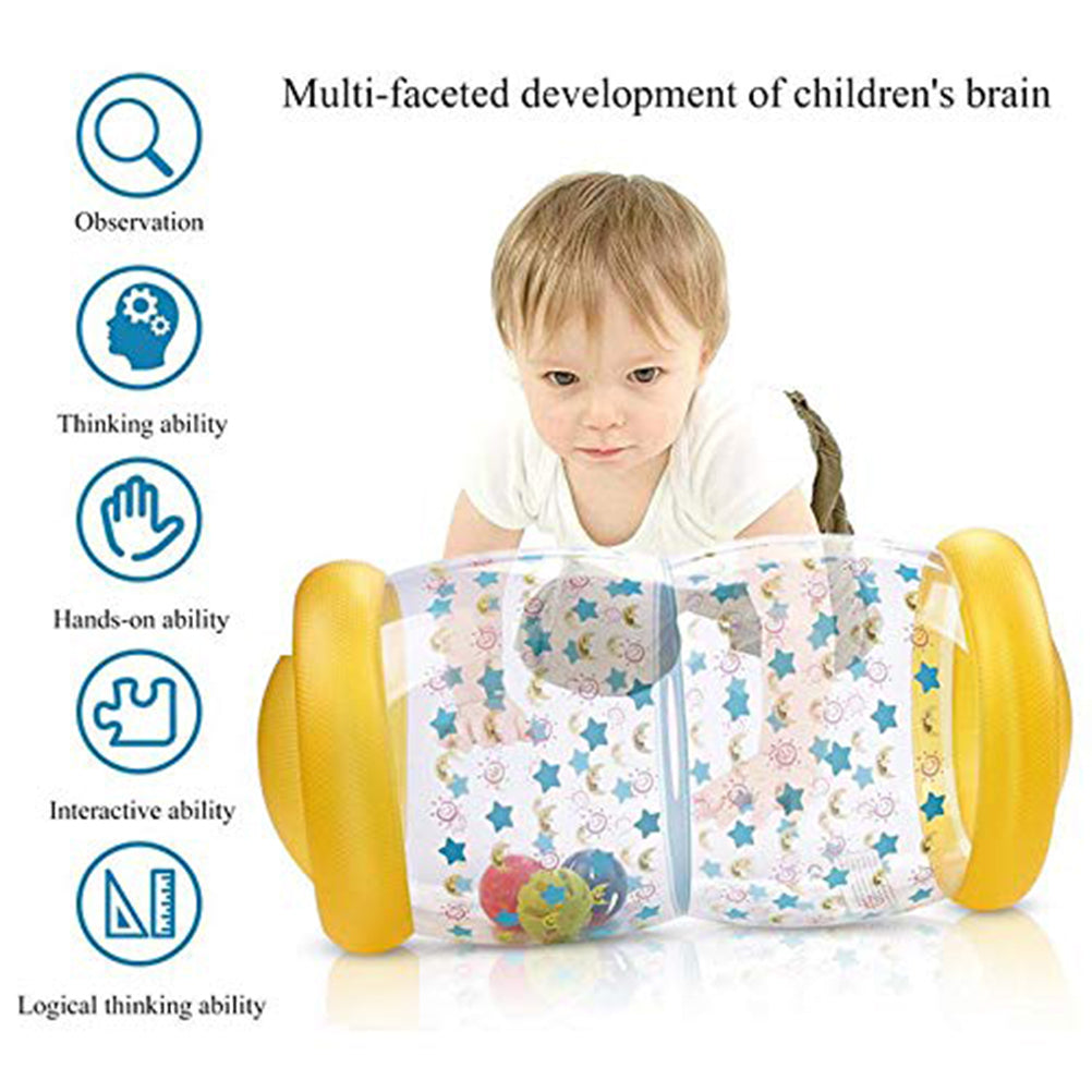 Inflatable Baby Roller Toy with Colorful Ball H65620
