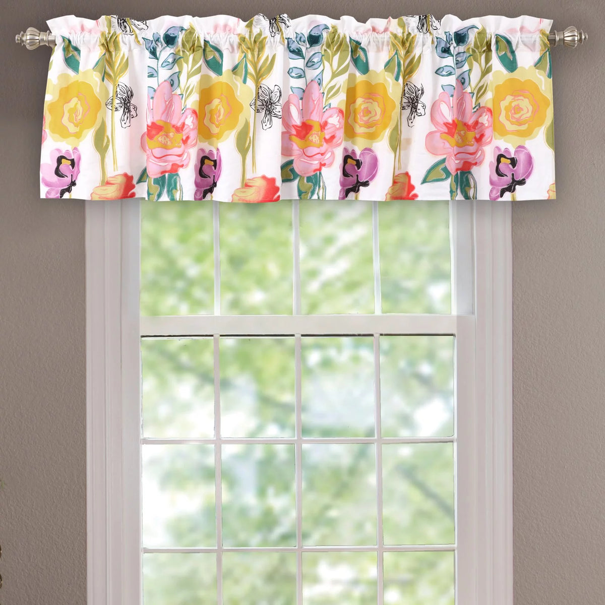 Watercolor Dream Window Valance Z99506