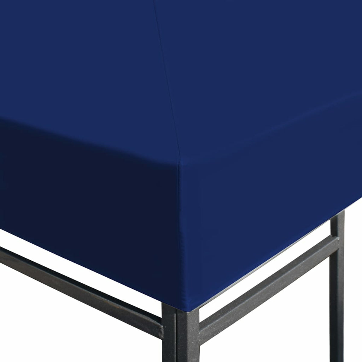Blue 13.1ft x 9.8ft PVC Coating Gazebo Top Cover Replacement D747
