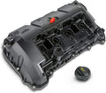 Engine Valve Cover with Gasket & Cap Compatible with Mini Cooper 1.6L DOHC V9857