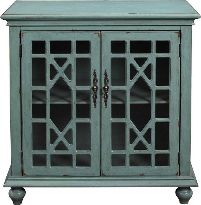 Blue Two Door Cabinet L70826